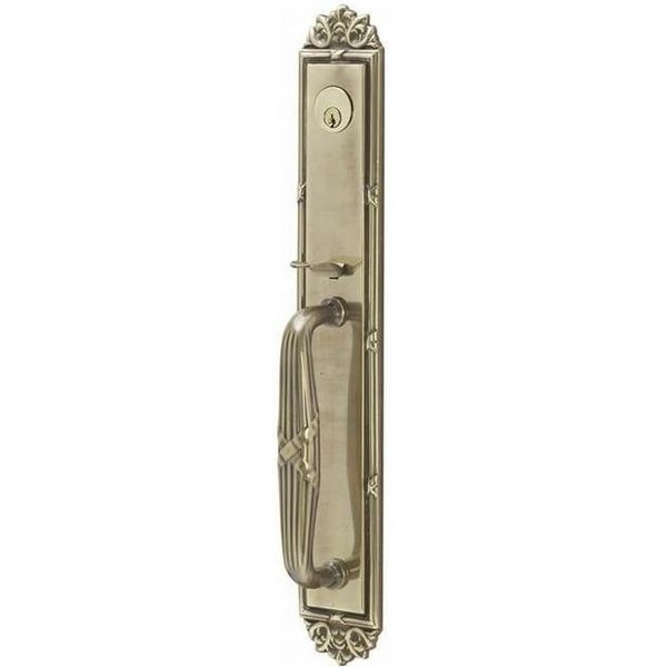 French Antique Brass Handleset 4901EUS7, EMTEK, Mfr# 4901EUS7